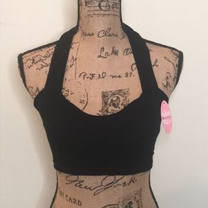 NWT Cotton razor back with multi strand Bralette